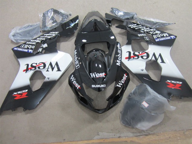 Discount 2004-2005 Black West Suzuki GSXR600 Motorcycle Fairing Kits UK Discount 2004-2005 Black West Suzuki GSXR600 Motorcycle Fairing Kits UK