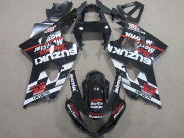 Discount 2004-2005 Black Red Telefumia Movistar Suzuki GSXR600 Motorbike Fairing UK