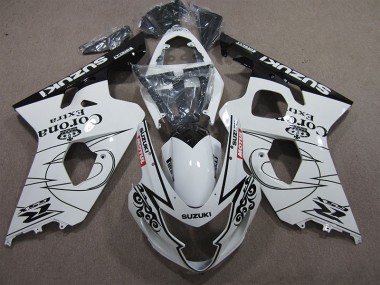 Discount 2004-2005 White Corona Extra Motul Suzuki GSXR600 Bike Fairing Kit UK