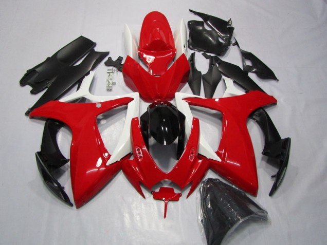 Discount 2006-2007 Red Black Suzuki GSXR600 Motorcycle Replacement Fairings UK Discount 2006-2007 Red Black Suzuki GSXR600 Motorcycle Replacement Fairings UK