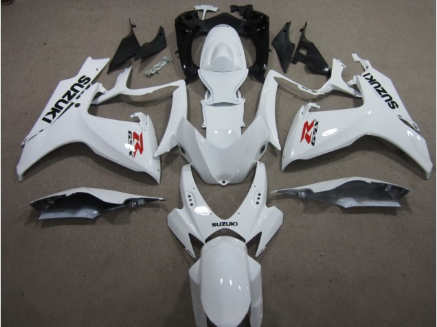 Discount 2006-2007 White Suzuki GSXR600 Motorcyle Fairings UK Discount 2006-2007 White Suzuki GSXR600 Motorcyle Fairings UK