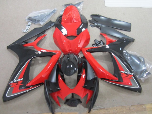Discount 2006-2007 Black Red Suzuki GSXR600 Motorcylce Fairings UK Discount 2006-2007 Black Red Suzuki GSXR600 Motorcylce Fairings UK