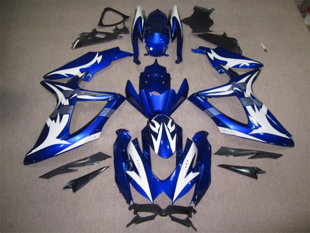 Discount 2008-2010 Blue White Suzuki GSXR600 Motorcycle Bodywork UK Discount 2008-2010 Blue White Suzuki GSXR600 Motorcycle Bodywork UK