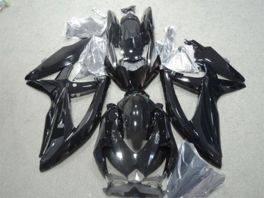 Discount 2008-2010 Black Suzuki GSXR600 Motorcycle Fairings Kits UK