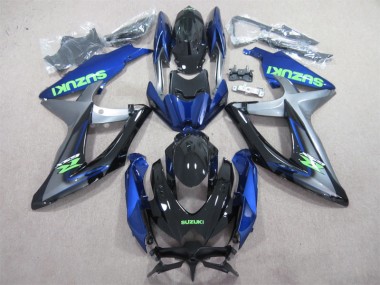 Discount 2008-2010 Blue Green Decal Suzuki GSXR600 Motorcylce Fairings UK