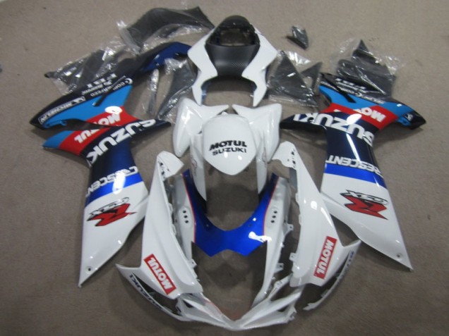 Discount 2011-2021 White Blue Motul Suzuki GSXR600 Moto Fairings UK Discount 2011-2021 White Blue Motul Suzuki GSXR600 Moto Fairings UK