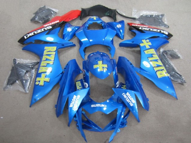 Discount 2011-2021 Blue Yellow Rizla Suzuki GSXR600 Motorcylce Fairings UK Discount 2011-2021 Blue Yellow Rizla Suzuki GSXR600 Motorcylce Fairings UK