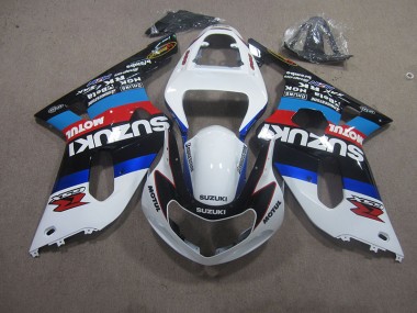 Discount 2001-2003 White Blue Red Motul Suzuki GSXR750 Motorbike Fairing UK