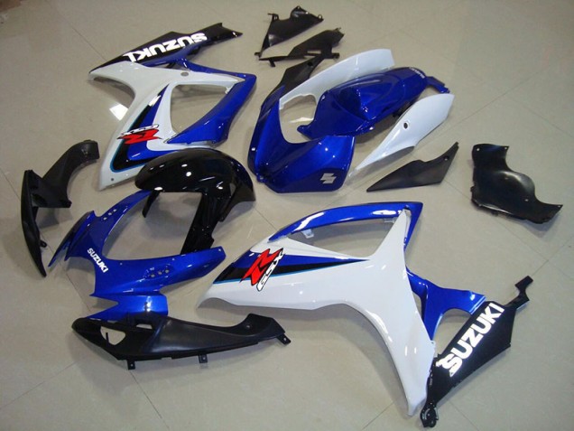 Discount 2006-2007 Blue White Black Suzuki GSXR750 Motorcylce Fairings UK Discount 2006-2007 Blue White Black Suzuki GSXR750 Motorcylce Fairings UK