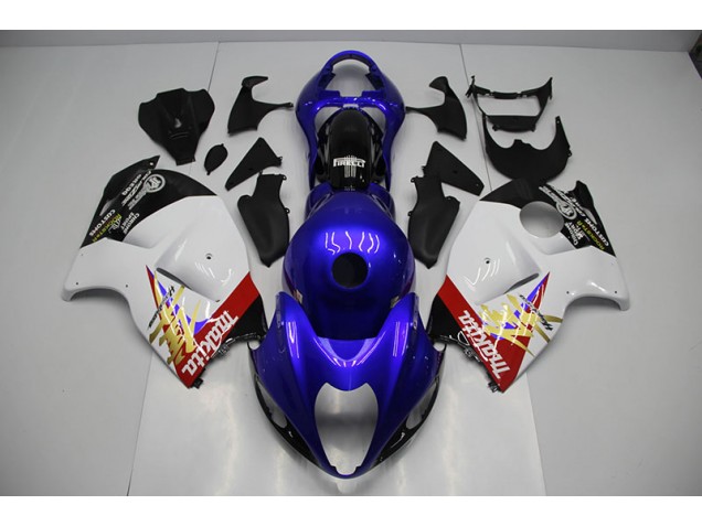 Discount 1996-2007 Blue White Suzuki GSXR1300 Hayabusa Motor Bike Fairings UK Discount 1996-2007 Blue White Suzuki GSXR1300 Hayabusa Motor Bike Fairings UK