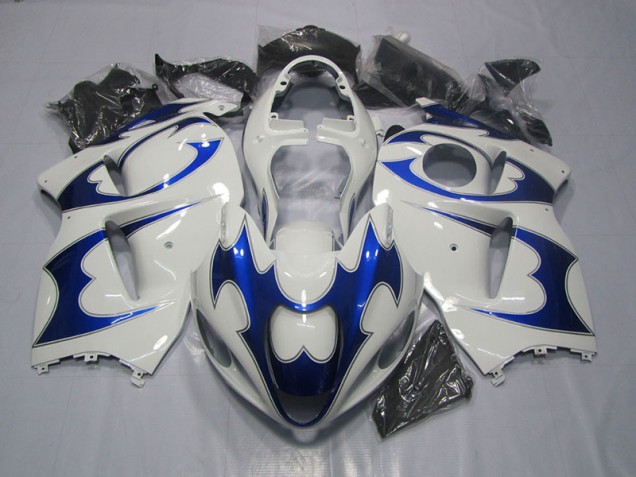 Discount 1996-2007 White Blue Suzuki GSXR1300 Hayabusa Bike Fairing Kit UK Discount 1996-2007 White Blue Suzuki GSXR1300 Hayabusa Bike Fairing Kit UK