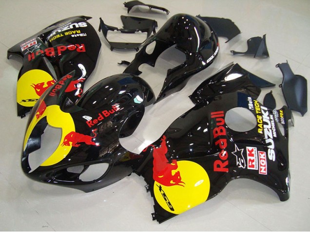 Discount 1996-2007 Black Yellow Red Bull Suzuki GSXR1300 Hayabusa Motorcycle Fairing Kits UK Discount 1996-2007 Black Yellow Red Bull Suzuki GSXR1300 Hayabusa Motorcycle Fairing Kits UK