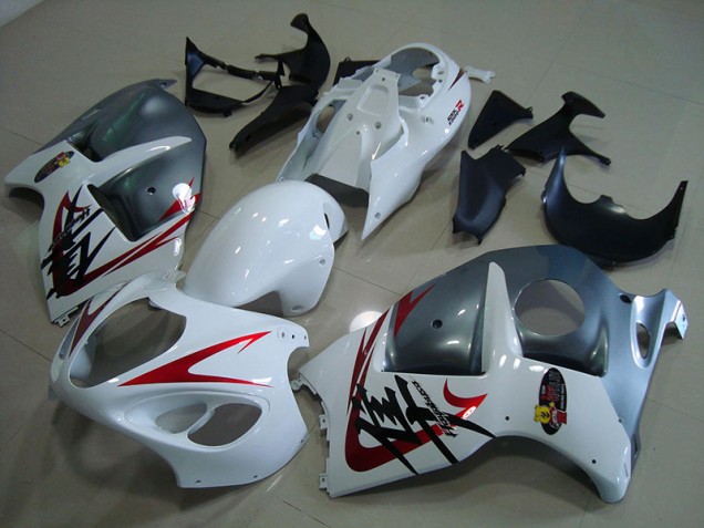 Discount 1996-2007 White Black Suzuki GSXR1300 Hayabusa Motorcycle Fairing Kit UK Discount 1996-2007 White Black Suzuki GSXR1300 Hayabusa Motorcycle Fairing Kit UK