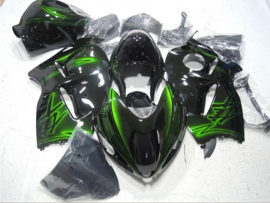 Discount 1996-2007 Black Green Suzuki GSXR1300 Hayabusa Bike Fairing UK