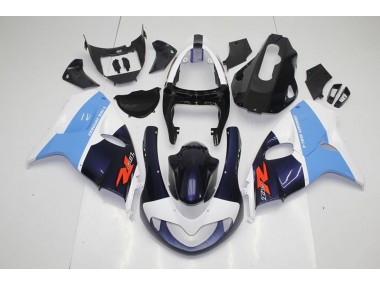 Discount 1998-2003 Blue White Suzuki TL1000R Motorcycle Fairing Kits UK