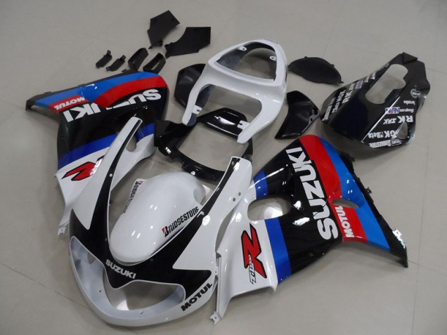 Discount 1998-2003 White Blue Motul Suzuki TL1000R Motorbike Fairing UK