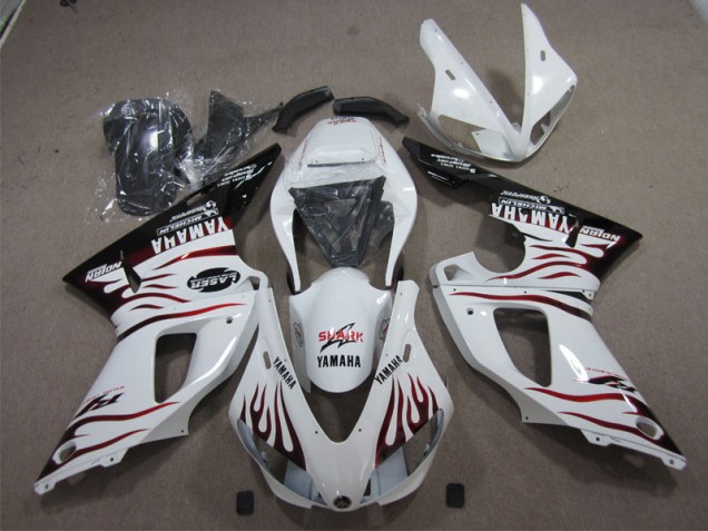 Discount 1998-1999 White Shark Yamaha YZF R1 Bike Fairings UK Discount 1998-1999 White Shark Yamaha YZF R1 Bike Fairings UK