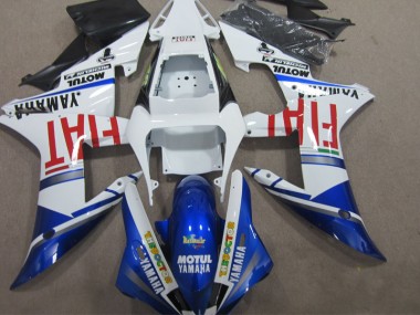 Discount 2002-2003 Blue White Motul Fiat Yamaha YZF R1 Motorcycle Bodywork UK