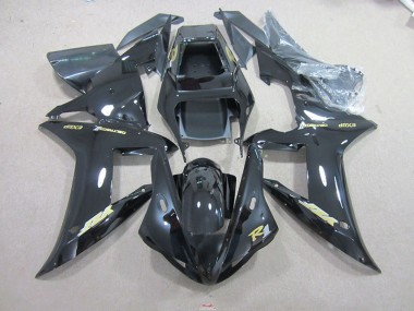 Discount 2002-2003 Black Gold Decal Yamaha YZF R1 Motorcyle Fairings UK