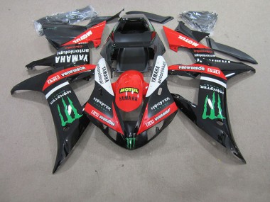 Discount 2004-2006 Red White Black Motul Yamaha YZF R1 Motorcycle Fairing UK