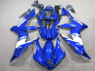 Discount 2004-2006 Blue White Yamaha YZF R1 Motorcycle Fairings Kits UK