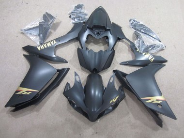 Discount 2007-2008 Black Gold Decal Yamaha YZF R1 Bike Fairings UK