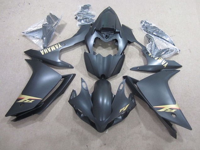 Discount 2007-2008 Black Gold Decal Yamaha YZF R1 Bike Fairings UK Discount 2007-2008 Black Gold Decal Yamaha YZF R1 Bike Fairings UK