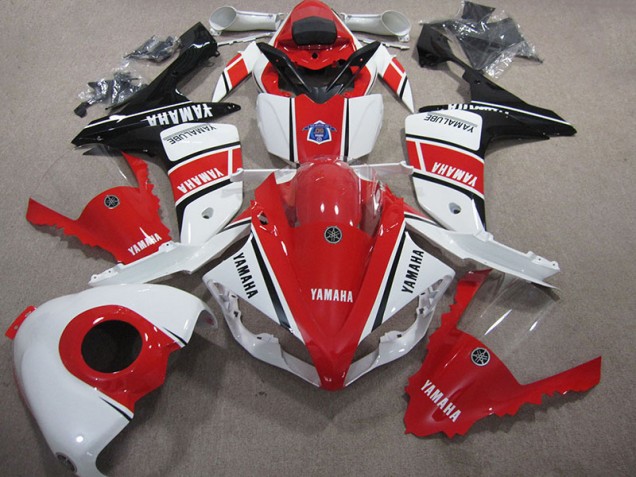 Discount 2007-2008 Red White Yamaha YZF R1 Motorcycle Bodywork UK Discount 2007-2008 Red White Yamaha YZF R1 Motorcycle Bodywork UK