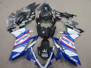 Discount 2007-2008 Black White Sterilgarda Yamaha YZF R1 Motorcylce Fairings UK