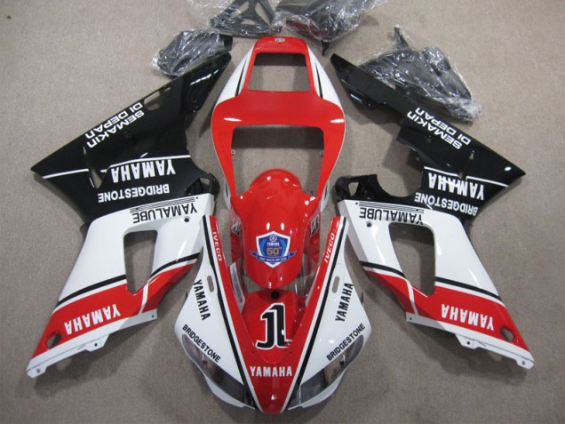 Discount 2009-2011 Red White Black Yamaha YZF R1 Motorcycle Bodywork UK