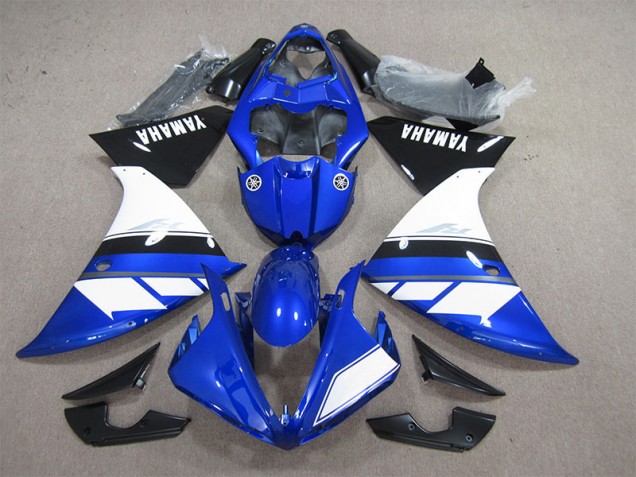 Discount 2009-2011 Blue White Yamaha YZF R1 Motorcylce Fairings UK Discount 2009-2011 Blue White Yamaha YZF R1 Motorcylce Fairings UK
