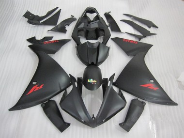 Discount 2009-2011 Black Red Yamaha YZF R1 Motorcycle Fairings UK