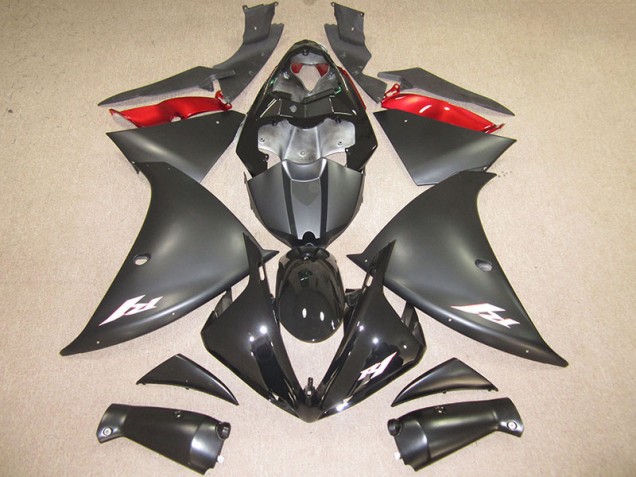 Discount 2012-2014 Black White Decal Yamaha YZF R1 Replacement Fairings UK