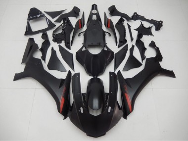 Discount 2015-2019 Black Red Yamaha YZF R1 Motorcycle Fairings Kit UK