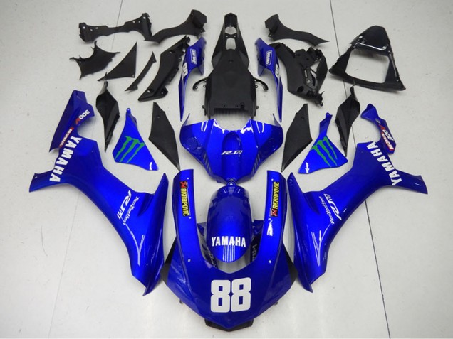 Discount 2015-2019 Blue Monster 88 Yamaha YZF R1 Motorcycle Fairings UK Discount 2015-2019 Blue Monster 88 Yamaha YZF R1 Motorcycle Fairings UK