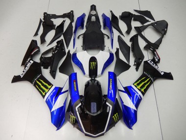 Discount 2015-2019 Blue Black Monster Yamaha YZF R1 Motorbike Fairings UK