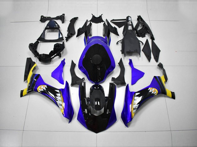 Discount 2015-2019 Blue Black Yamaha YZF R1 Motorcycle Fairings UK Discount 2015-2019 Blue Black Yamaha YZF R1 Motorcycle Fairings UK