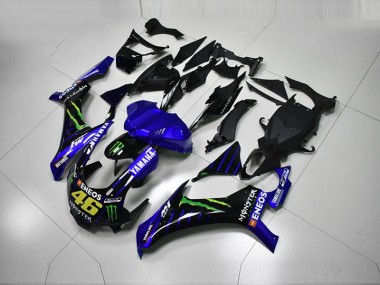 Discount 2015-2019 Blue Blue White ENEOS 46 Monster Yamaha YZF R1 Motorcycle Fairing UK