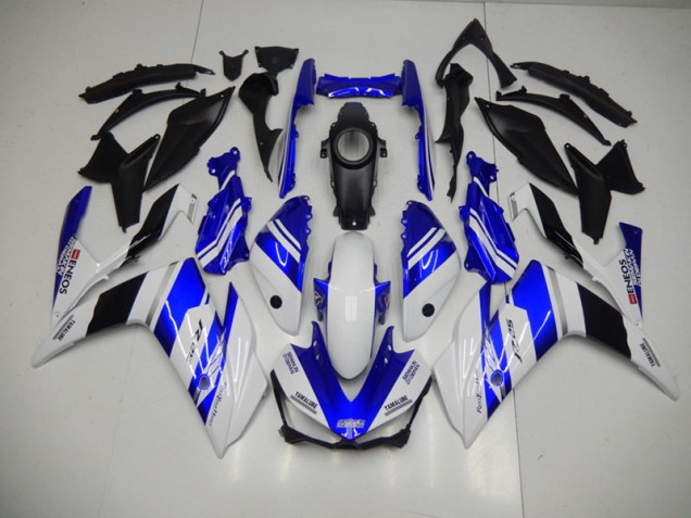 Discount 2015-2022 Blue White Blue White ENEOS Yamaha YZF R3 Bike Fairings UK Discount 2015-2022 Blue White Blue White ENEOS Yamaha YZF R3 Bike Fairings UK