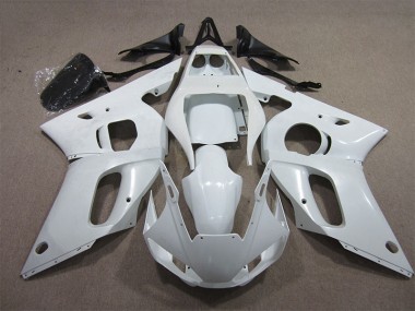 Discount 1998-2002 White Yamaha YZF R6 Motorcycle Replacement Fairings UK