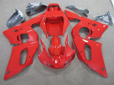 Discount 1998-2002 Red Yamaha YZF R6 Motorcycle Fairing Kits UK