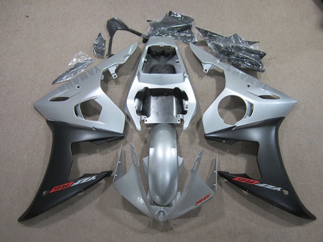 Discount 2003-2005 Silver Black Yamaha YZF R6 Bike Fairing UK Discount 2003-2005 Silver Black Yamaha YZF R6 Bike Fairing UK