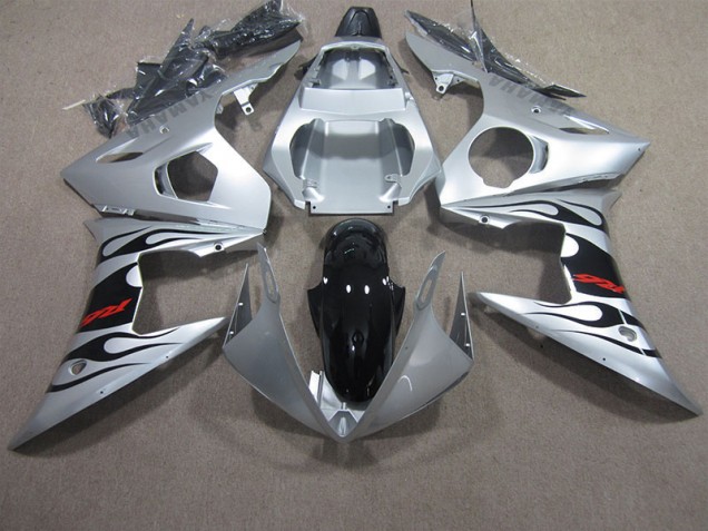 Discount 2003-2005 Silver Black Red Decal Yamaha YZF R6 Motorbike Fairing UK