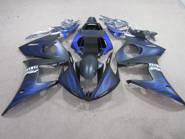 Discount 2003-2005 Black Blue Flame Yamaha YZF R6 Moto Fairings UK Discount 2003-2005 Black Blue Flame Yamaha YZF R6 Moto Fairings UK