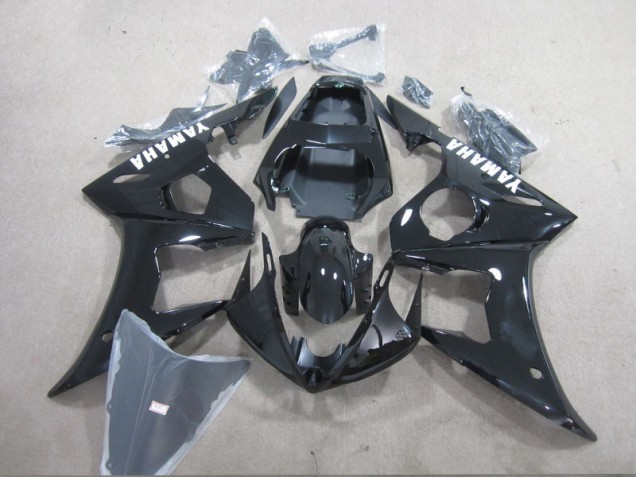 Discount 2003-2005 Black White Decal Yamaha YZF R6 Motorcycle Fairings Kit UK Discount 2003-2005 Black White Decal Yamaha YZF R6 Motorcycle Fairings Kit UK