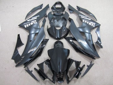 Discount 2008-2016 Black White Yamaha YZF R6 Bike Fairing Kit UK