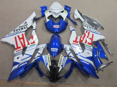 Discount 2008-2016 White Black Red Fiat Yamaha YZF R6 Motorbike Fairing Kits UK