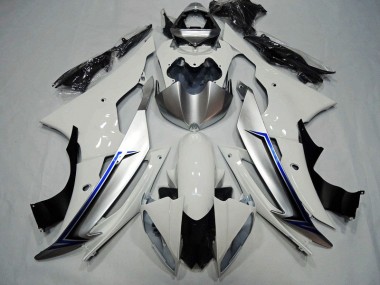 Discount 2008-2016 White Black Blue Yamaha YZF R6 Motorcycle Replacement Fairings UK