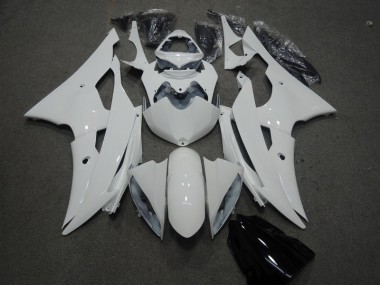 Discount 2008-2016 White Yamaha YZF R6 Motorcyle Fairings UK